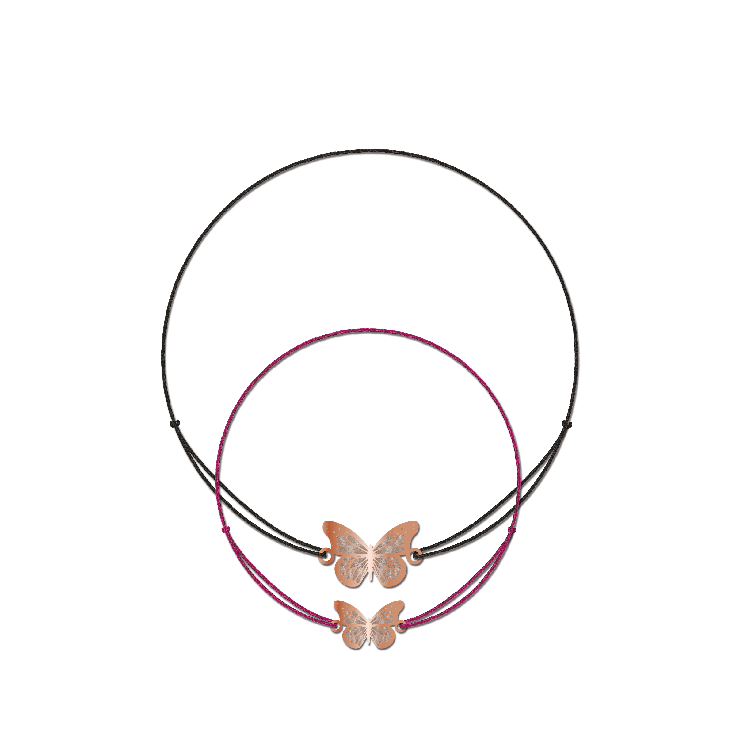 Rosegold Končić Narukvica Leptir - Mini - FE Jewelry