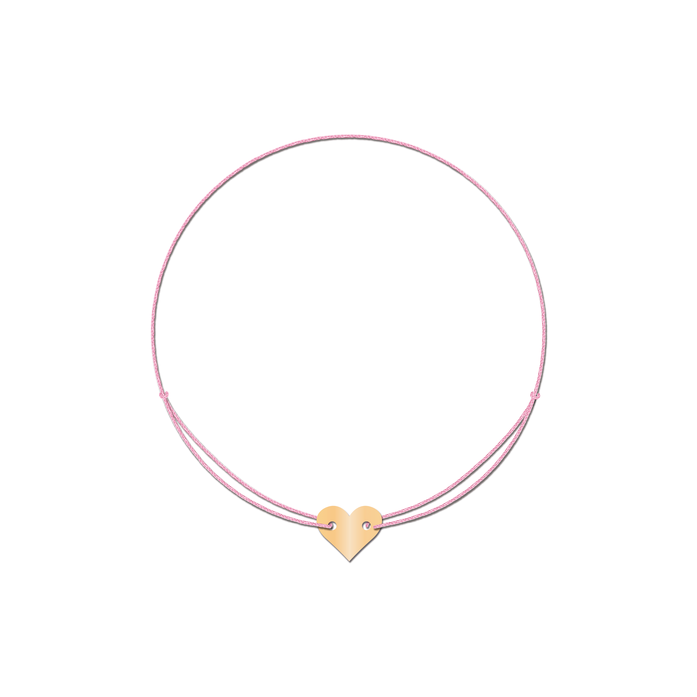 Zlatna Končić Narukvica Puno Srce - FE Jewelry